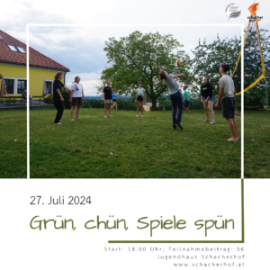 Grün, chün, Spiele spün 2024