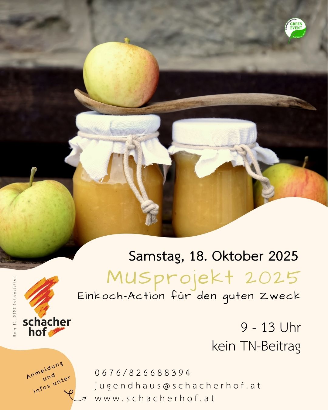 Sozialaktion Einkochen