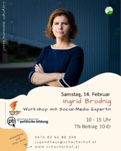 Save the date Ingrid Brodnig