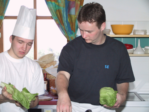 Männerkochkurs 2002