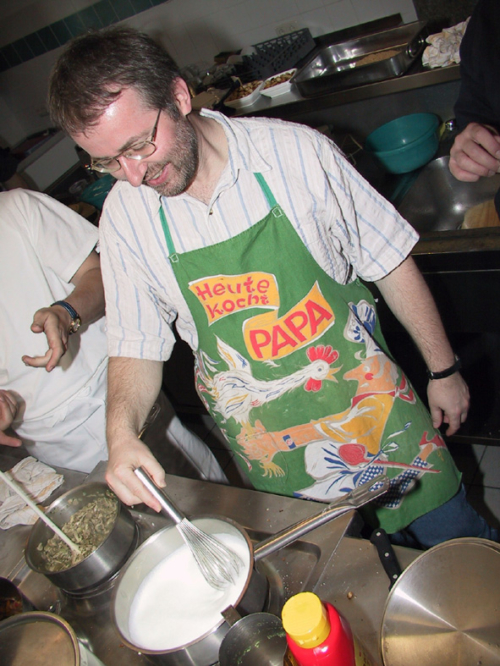 Männerkochkurs 2002